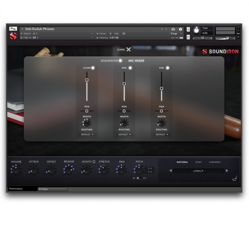 SOUNDIRON Solo Duduk - Biblioteka brzmień (do pobrania)