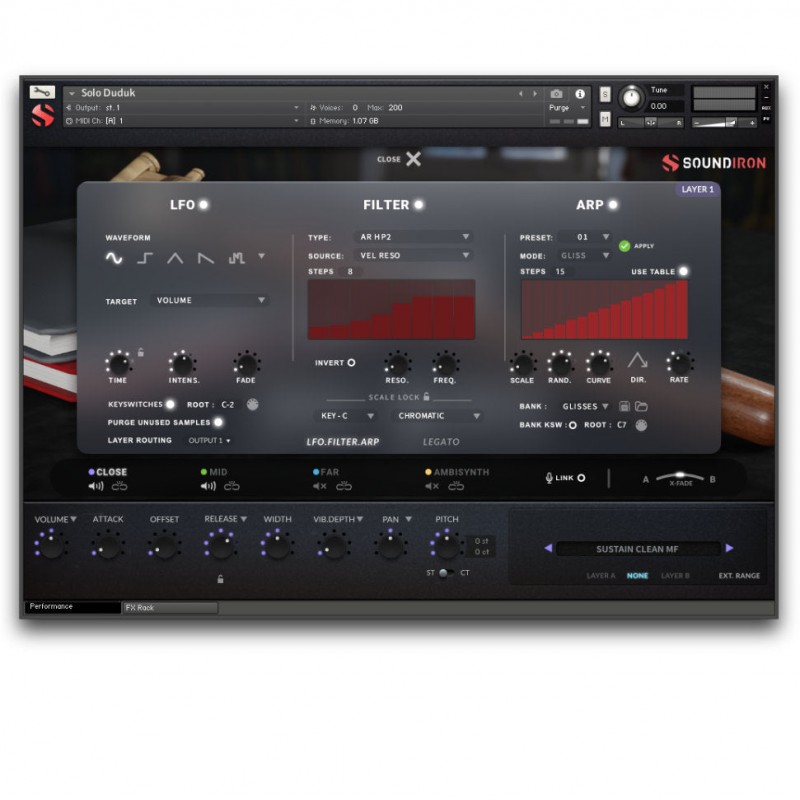 SOUNDIRON Solo Duduk - Biblioteka brzmień (do pobrania)