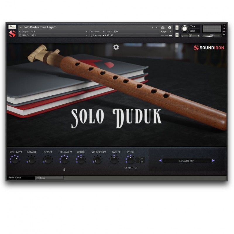 SOUNDIRON Solo Duduk - Biblioteka brzmień (do pobrania)