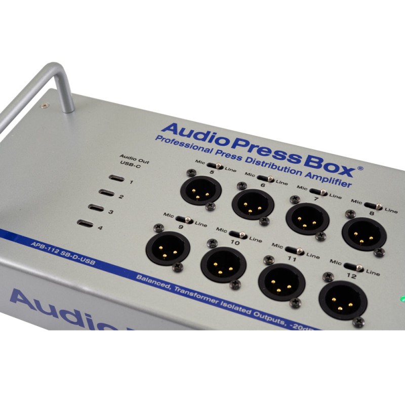 Audio Press Box APB-112 SB-D-USB - Aktywny PressBox