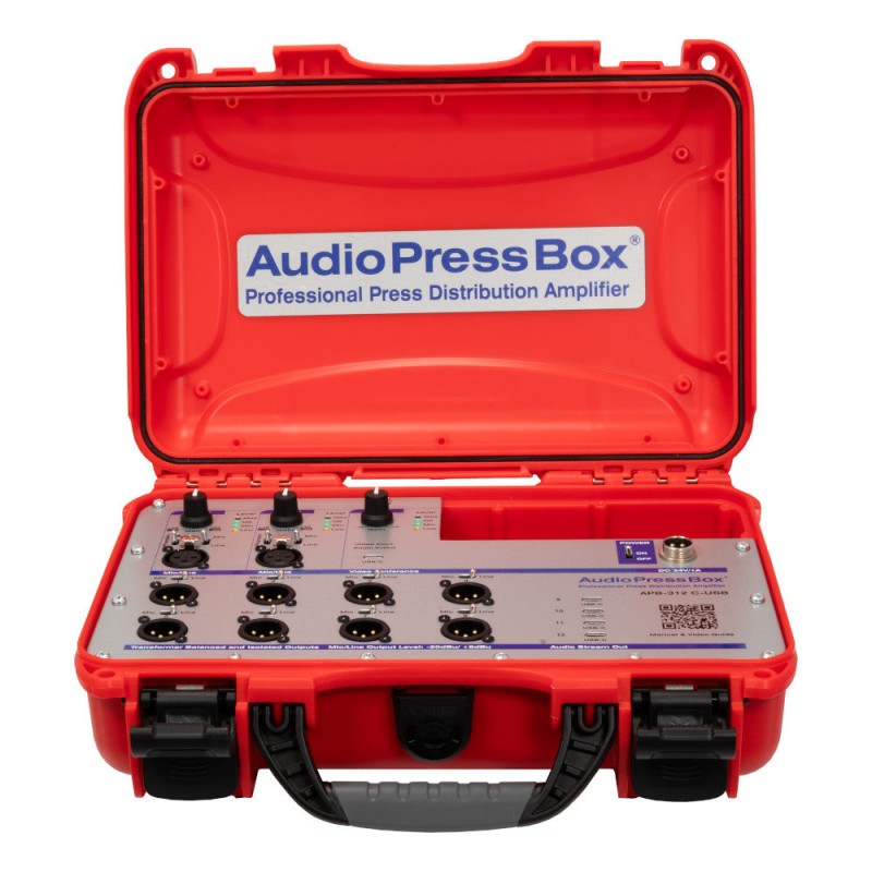 Audio Press Box APB-312 C-USB (APB Mini) - Aktywny PressBox