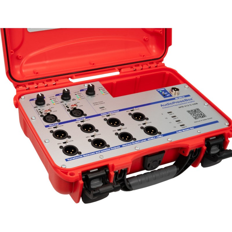 Audio Press Box APB-312 C-USB (APB Mini) - Aktywny PressBox