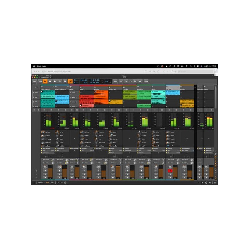 Bitwig Studio Producer Program DAW - 3 - Sekwencery, rejestracja DAW - Bitwig Studio Producer Program DAW