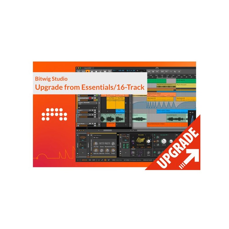 Bitwig Studio Producer (Upg frm Essentials/16 Trk) - 1 - Upgrade - Bitwig Studio Producer (Upg frm Essentials/16 Trk)