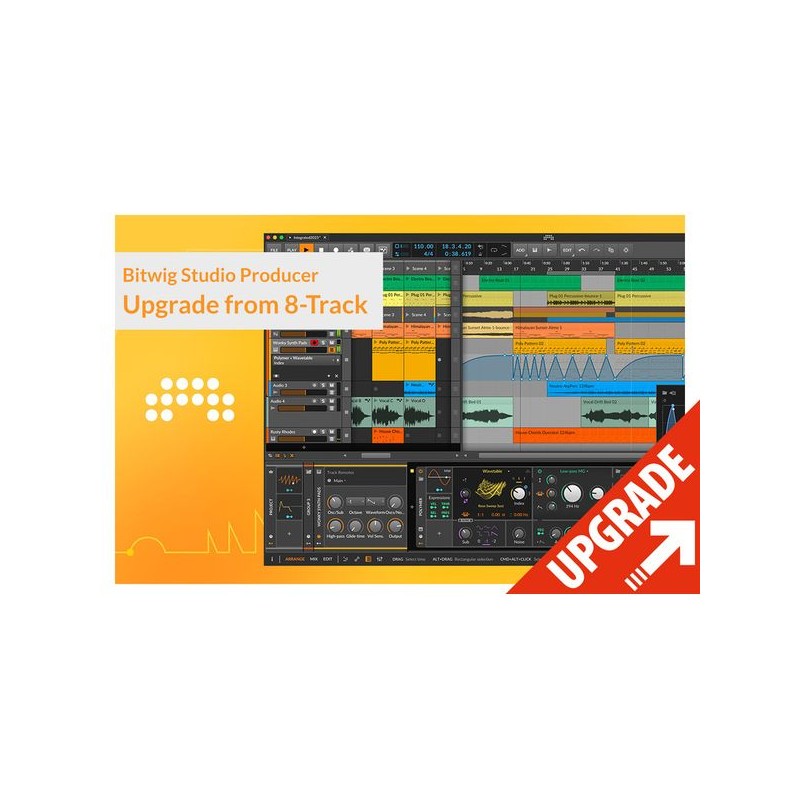 Bitwig Studio Producer (Upgrade from 8 Track) - 1 - Upgrade - Bitwig Studio Producer (Upgrade from 8 Track)