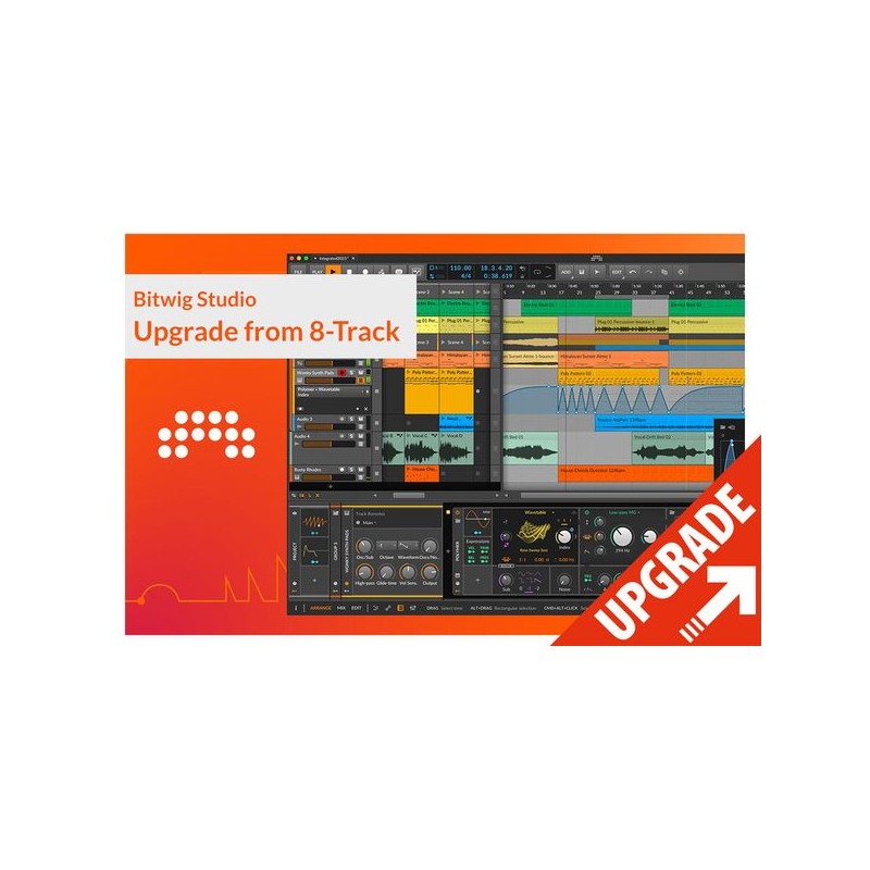 Bitwig Studio Upgrade From 8-Track - 1 - Upgrade - Bitwig Studio Upgrade From 8-Track