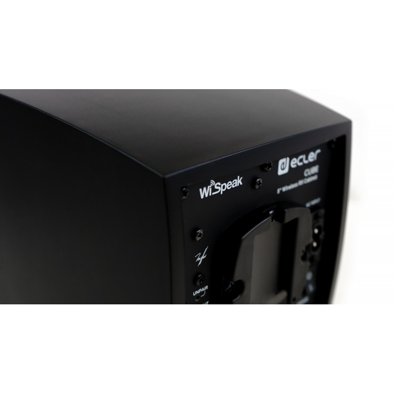 Ecler WiSpeak CUBE BK - Bezprzewodowy głośnik aktywny 5" 32W