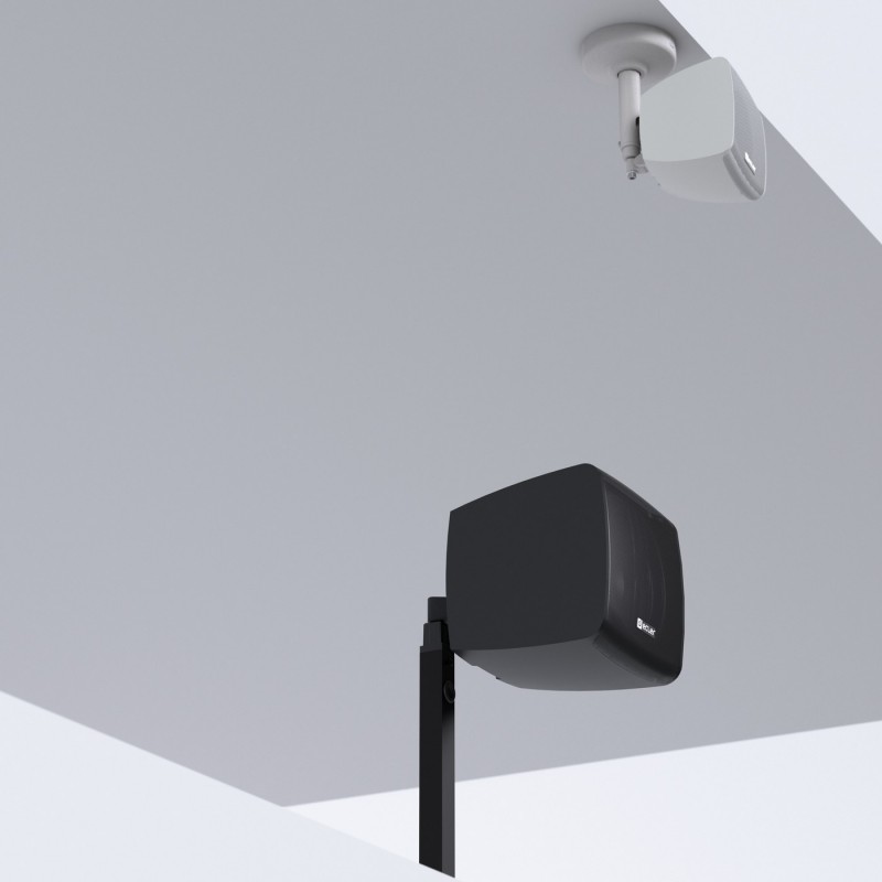 Ecler eMOTUS5O16 BK - Głośnik instalacyjny zewnętrzny 5"+1" 40W IP65