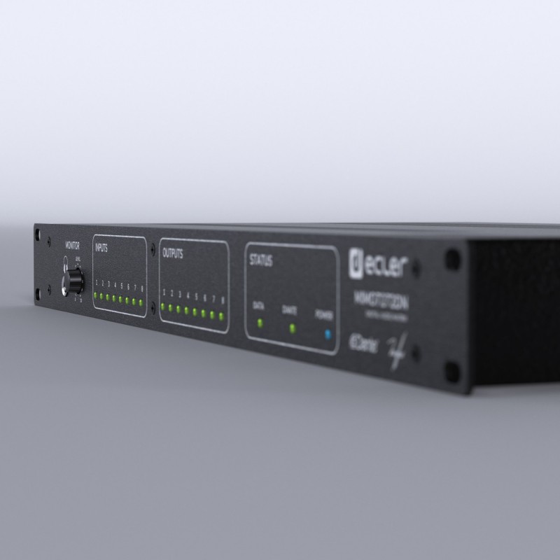 Ecler MIMO7272DN - Matrycowy mikser instalacyjny