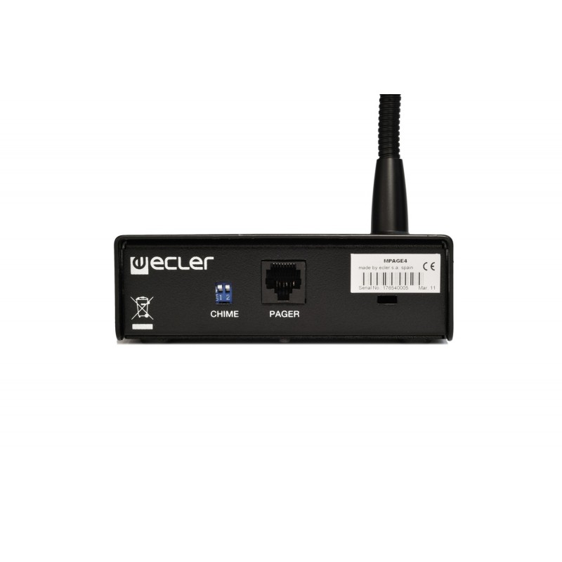 Ecler MPAGE4 - Mikrofon konferencyjny biurkowy