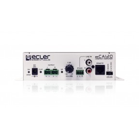 Ecler eCA120 - Mikro-wzmacniacz stereo