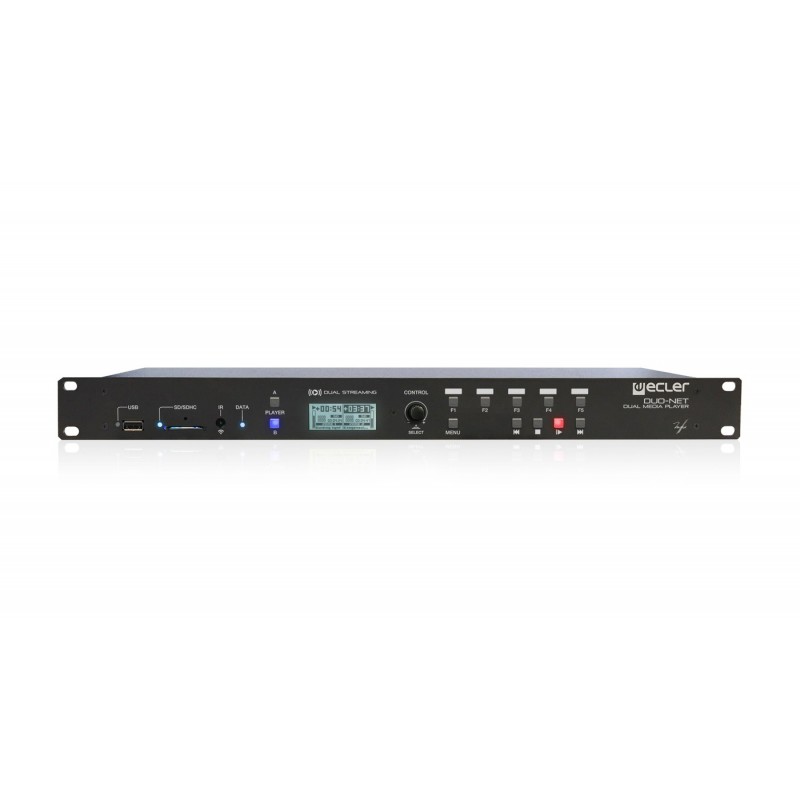 Ecler DUO-NET PLAYER - Odtwarzacz strumieniowy i audio