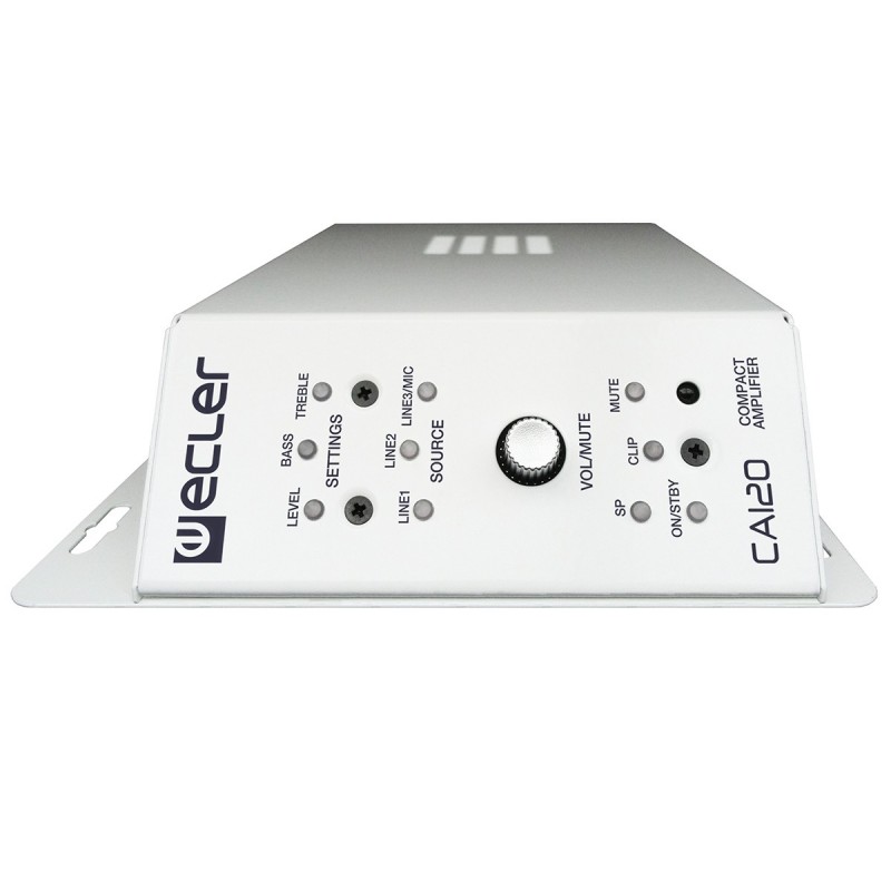 Ecler CA120 - Stereofoniczny mikro-wzmacniacz