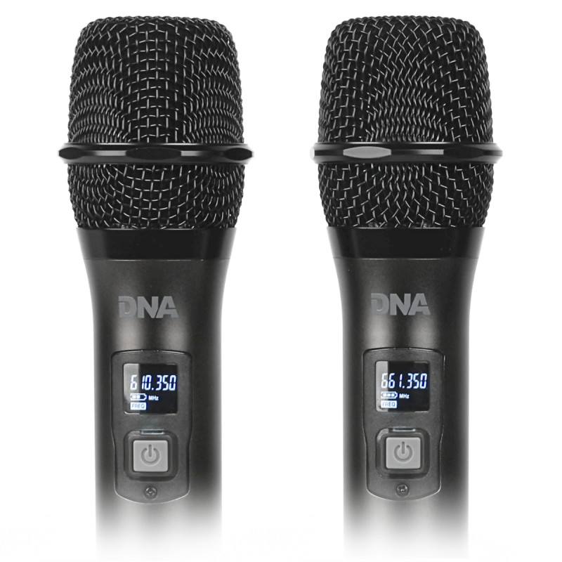 DNA RV-8 zestaw bezprzewodowy 8x mikrofon doręczny - 9 - Zestawy bezprzewodowe doręczne - DNA RV-8 zestaw bezprzewodowy 8x bater