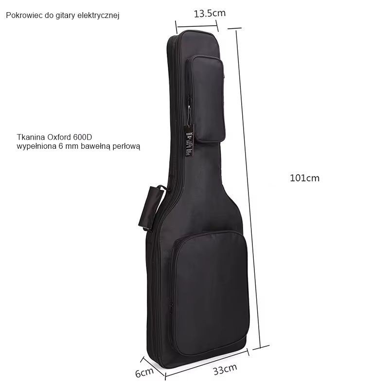 Hard Bag B-201902-Ele - pokrowiec na elektryka - 2 - Pokrowce na gitary elektryczne - 
