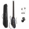 Donner HUSH-I Black Gitara elektroakustyczna EC1782 - 1 - Gitary e-akustyczne - 