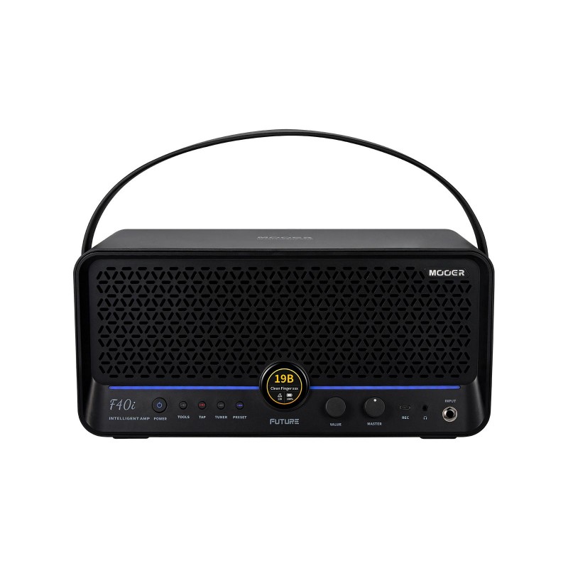 Mooer F40i Multi-Effects & Modeling Guitar Combo, 40 Watt Phantom Black - 2 - Comba gitarowe - 