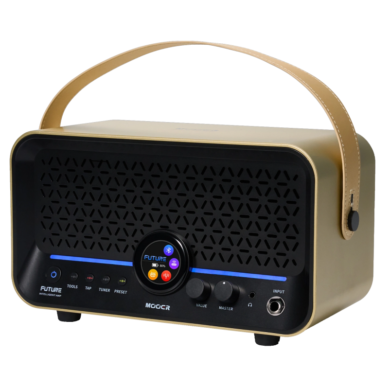 Mooer F40i Multi-Effects & Modeling Guitar Combo, 40 Watt Imperial Gold - 1 - Comba gitarowe - MOOER F40i Imperial Gold Intellig