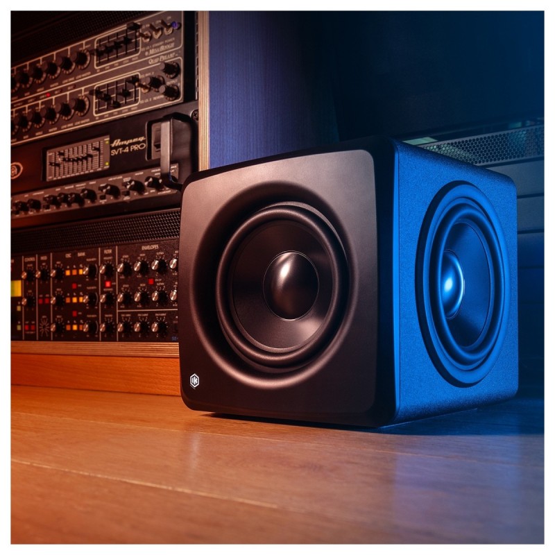 IK Multimedia iLoud Subwoofer Aktywny Subwoofer Studyjny - 9 - Niskotonowe studyjne - Ultrakompaktowy subwoofer aktywny 6.5in., 