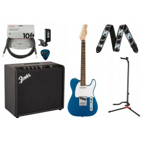Gitara elektryczna Squier Affinity Tele LPB + wzmacniacz 25W + kabel w zestaw