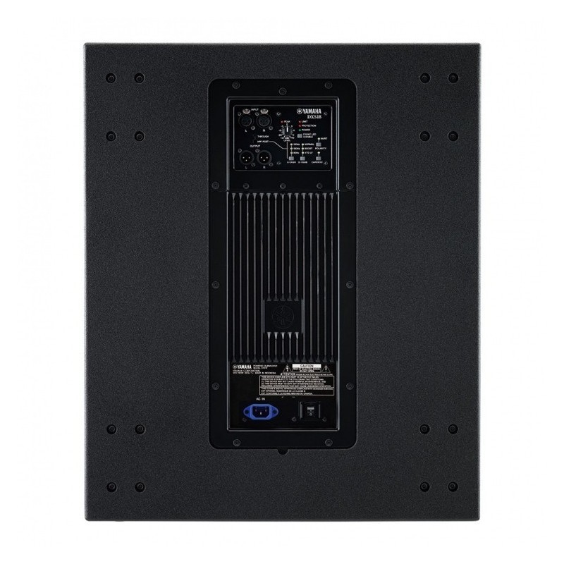 Zestaw nagłośnieniowy Yamaha, 2x kolumna DXR15mkII, 1x subwoofer DXS18 SUB, 2x statyw, 2x kabel