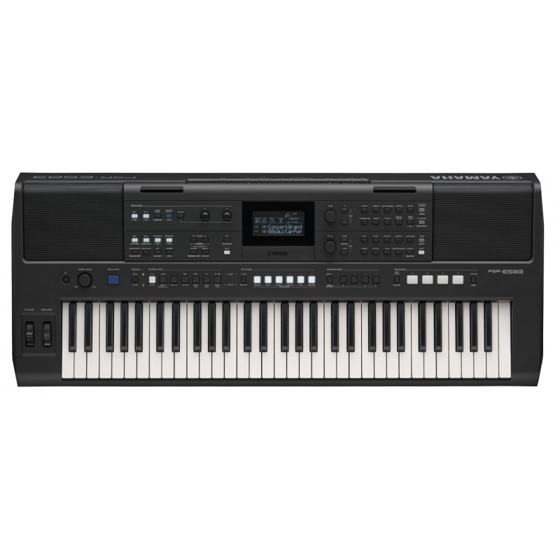 Yamaha PSR-E583 Keyboard - 1 - Keyboardy - Yamaha PSR-E583 to nowoczesny keyboard z 61 dynamicznymi klawiszami, zaawansowanym ar