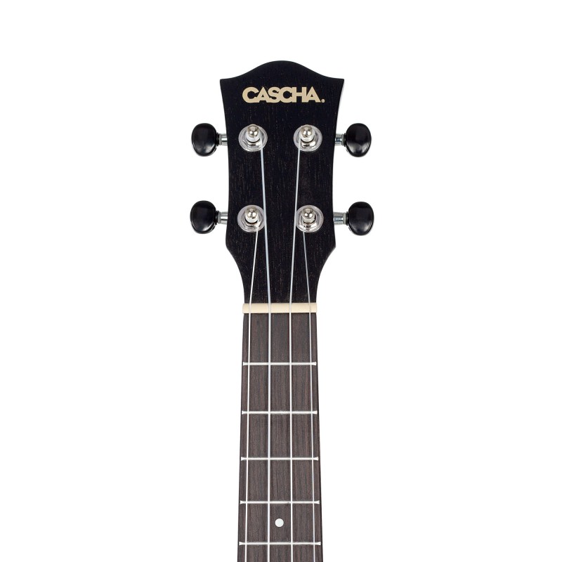 Cascha Concert Ukulele Mahogany Black Ukulele koncertowe - 6 - Ukulele - Cascha Concert Ukulele Mahogany Black to eleganckie uku