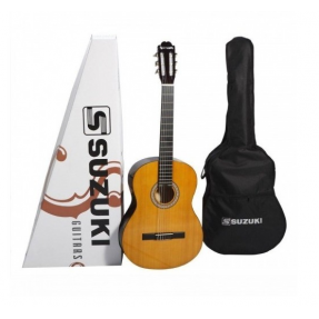 SUZUKI SCG-2 NT gitara klasyczna 4/4 + pokrowiec - 1 - Gitary klasyczne - SUZUKI SCG-2 NT to gitara klasyczna 4/4 w eleganckim c