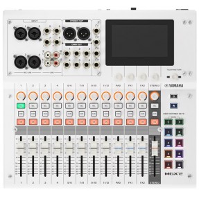 Yamaha MGX12, white Mikser cyfrowy - 1 - Miksery cyfrowe - Yamaha MGX12 White to nowoczesny mikser cyfrowy z 12 kanałami, wysoką