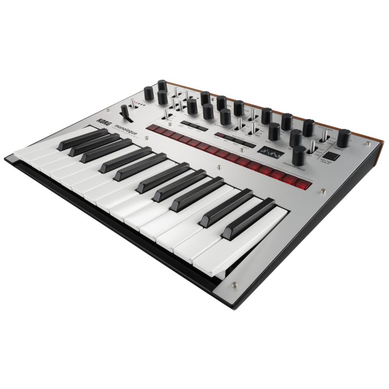 KORG MONOLOGUE SILVER - syntezator - 2 - Syntezatory - KORG monologue SILVER  to 25 klawiszowy w pełni programowalny monofoniczn