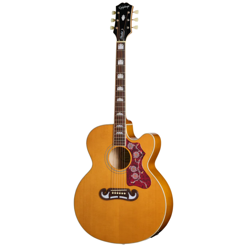 Epiphone J-200EC Studio NAT - Gitara elektro-akustyczna - 1 - Gitary e-akustyczne - Gitara elektro-akustyczna  J-200EC Studio NA