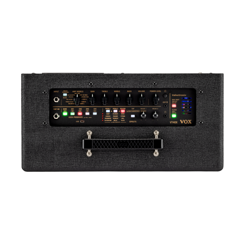 VOX VT40X Classic Blue Combo gitarowe 40W - 3 - Comba gitarowe - VOX VT40X Classic Blue to 40-watowy wzmacniacz gitarowy modelin