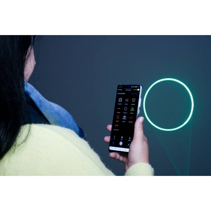 Laserworld CUBE 1 Laser diodowy z modulacją analogową - 7 - Lasery - Mocny, półprofesjonalny laser diodowy z modulacją analogową