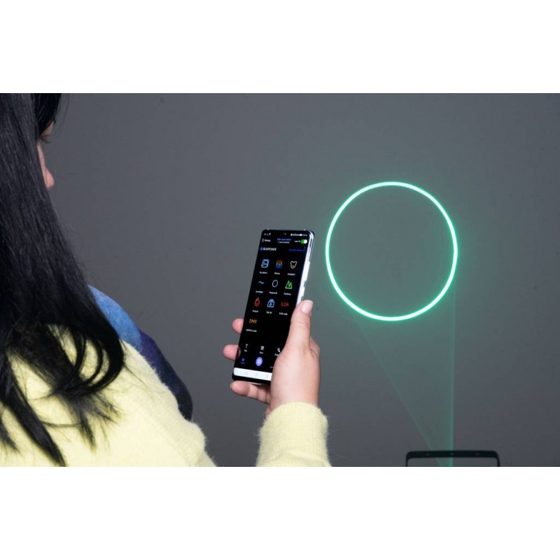 Laserworld CUBE 3 Laser z akumulatorem - 8 - Lasery - Wyposażony w wbudowany akumulator (3500 mAh), Laserworld CUBE 3 umożliwia 