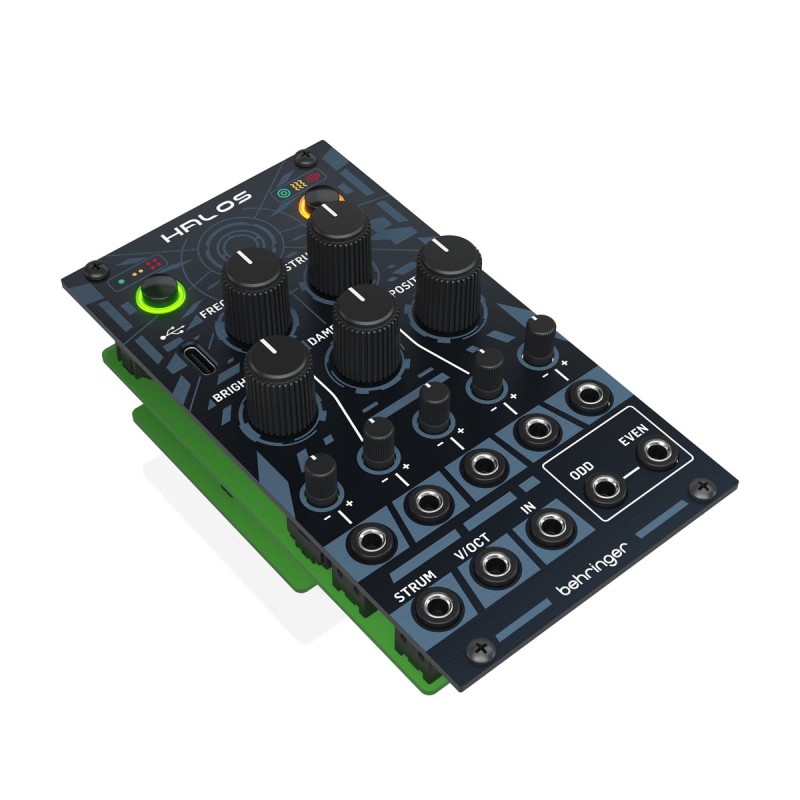 Behringer HALOS Moduł syntezatora modularnego - 2 - Moduły syntezatora - Moduł Eurorack Resonator z trzema specjalnymi modelami,