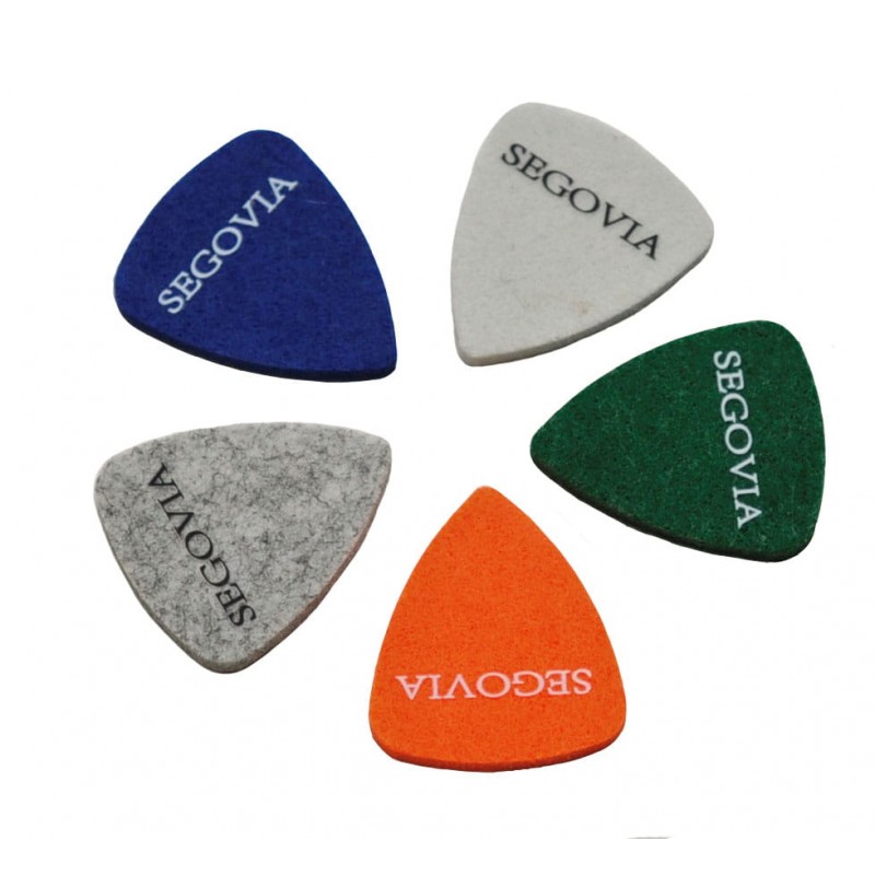 Segovia UK-FP Kostka filcowa do ukulele 2,5 mm - 1 - Kostki gitarowe - 