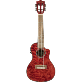 LANIKAI QM-RDCEC - ukulele koncertowe - 1 - Ukulele - LANIKAI QM-RDCEC to stylowe ukulele koncertowe, oferujące ciepłe i pełne b