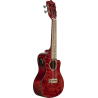 LANIKAI QM-RDCEC - ukulele koncertowe - 3 - Ukulele - LANIKAI QM-RDCEC to stylowe ukulele koncertowe, oferujące ciepłe i pełne b