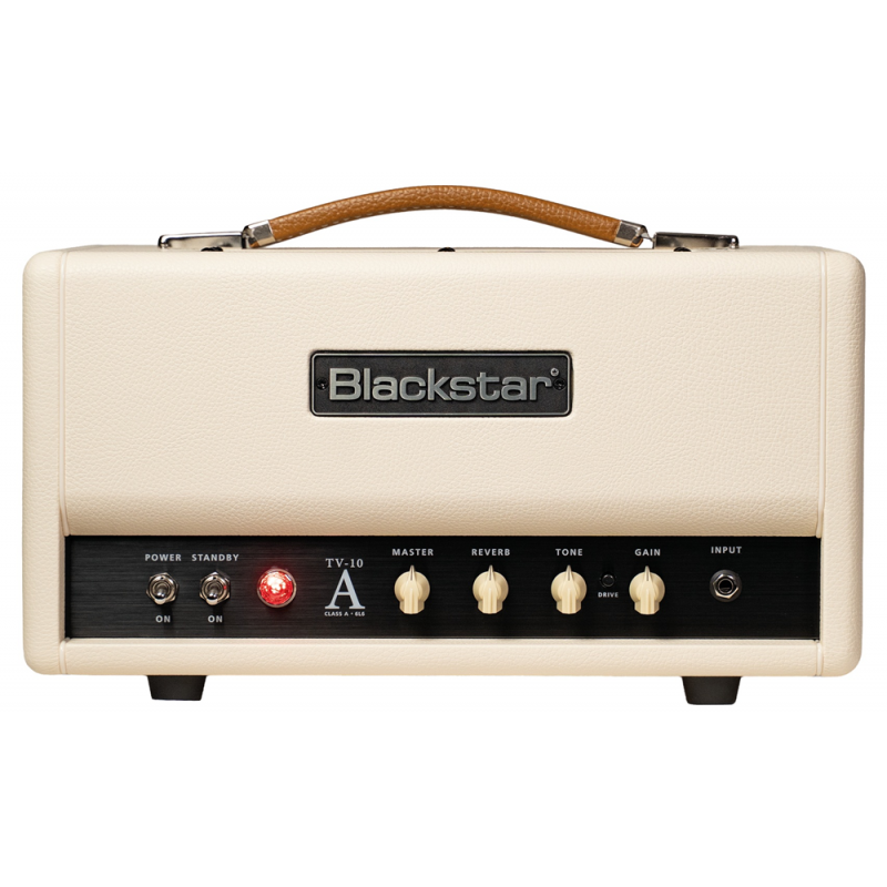 Blackstar TV-10 A 6L6 beige Głowa gitarowa - 1 - Głowy gitarowe - Blackstar TV-10 A 6L6 Beige Head to lampowy wzmacniacz gitarow