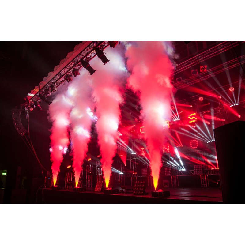 Eurolite NSF-350 LED - wytwornica dymu z efektem LED - 10 - Wytwornice dymu - Hybrydowa wytwornica mgły z wyjściem pionowym i in