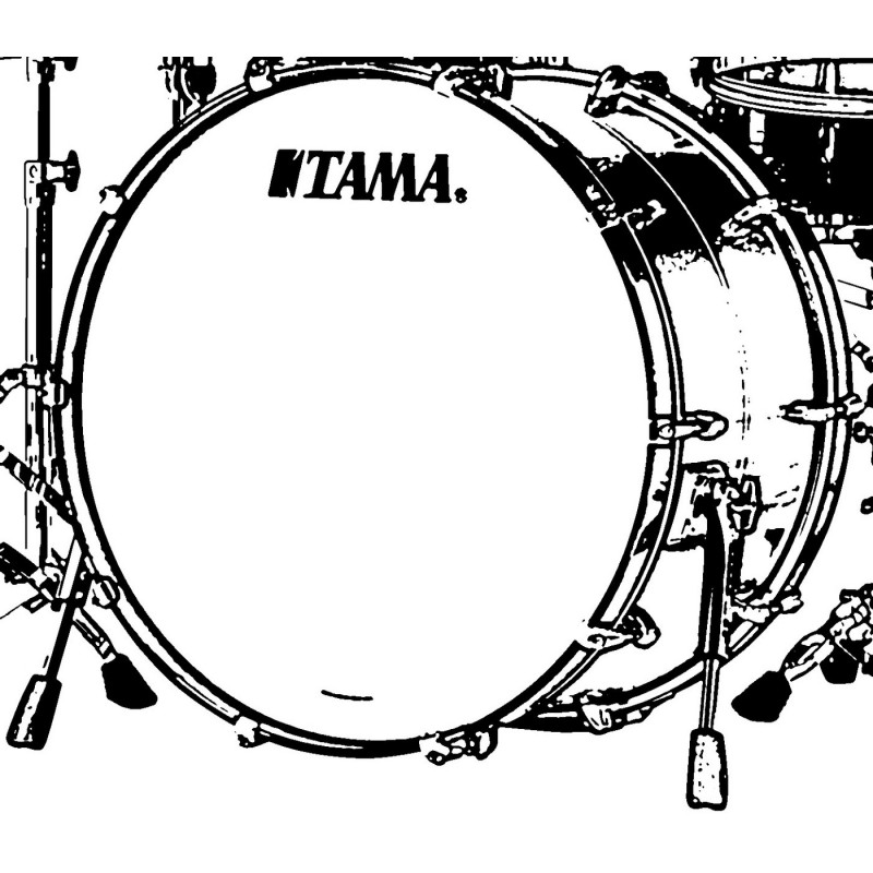 Tama TMB2014S-PBK STAR Maple Bass Drum 20" x 14" - Bęben basowy