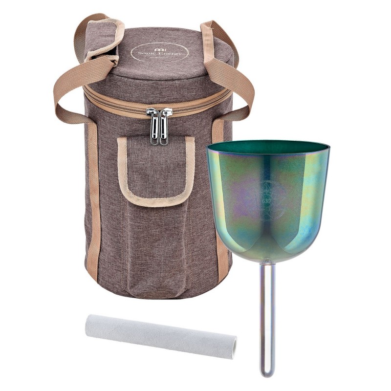 Sonic Energy ESOLCSB639 Essence Solfeggio - Kryształowy kielich śpiewający 4.25" z pokrowcem