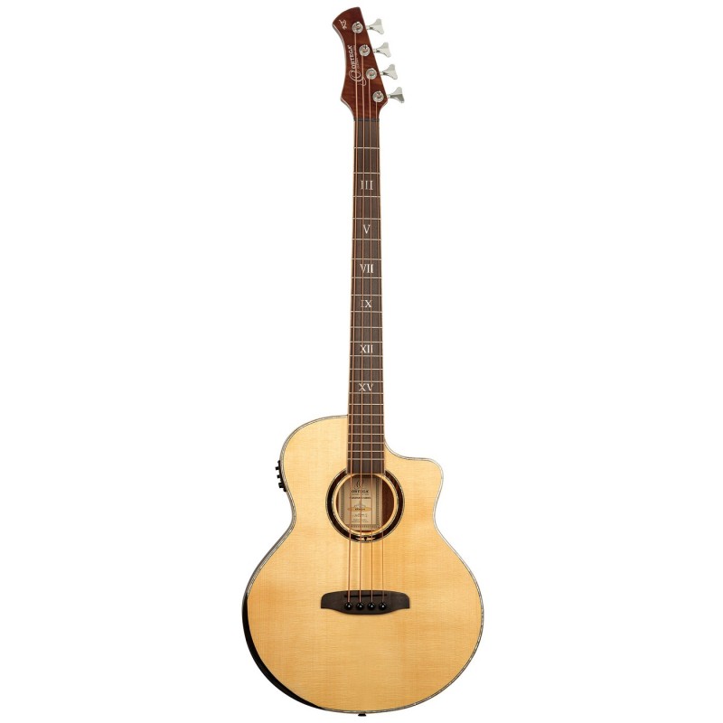 Ortega KTSM2-4 Ken Taylor Signature - Gitara basowa z pokrowcem