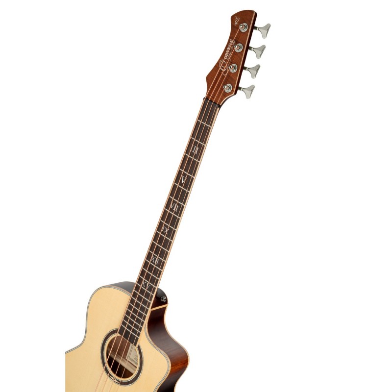 Ortega KTSM2-4 Ken Taylor Signature - Gitara basowa z pokrowcem