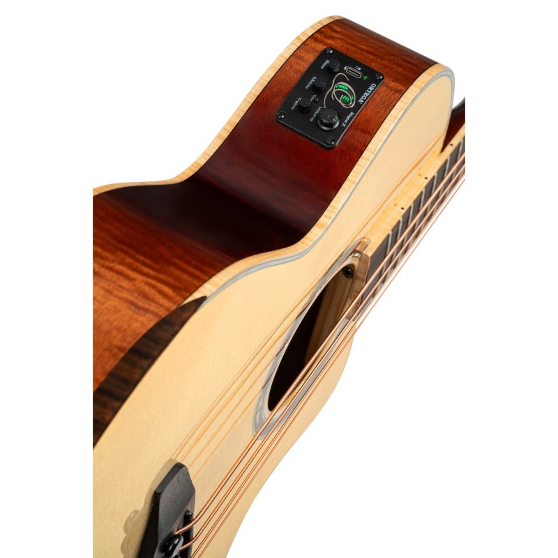 Ortega KTSM2-4 Ken Taylor Signature - Gitara basowa z pokrowcem