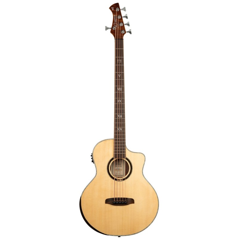 Ortega KTSM2-5 Ken Taylor Signature - Gitara basowa z pokrowcem