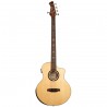 Ortega KTSM2-5 Ken Taylor Signature - Gitara basowa z pokrowcem