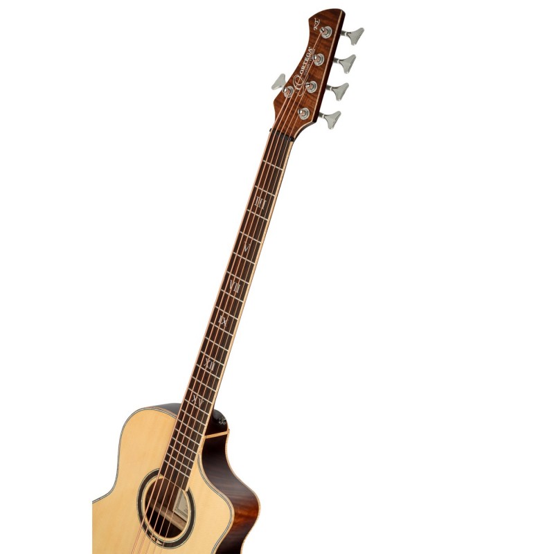 Ortega KTSM2-5 Ken Taylor Signature - Gitara basowa z pokrowcem