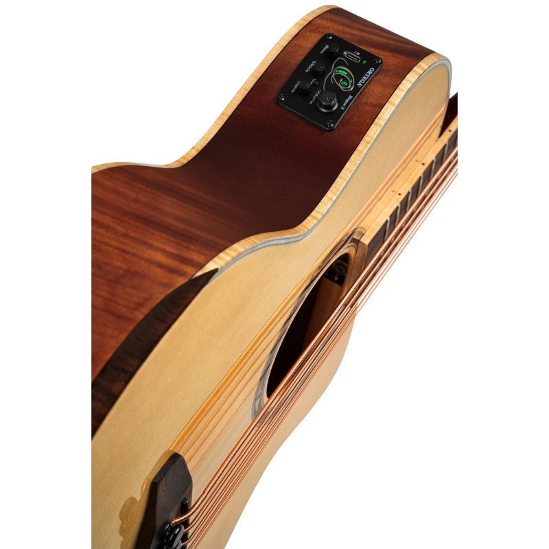 Ortega KTSM2-5 Ken Taylor Signature - Gitara basowa z pokrowcem