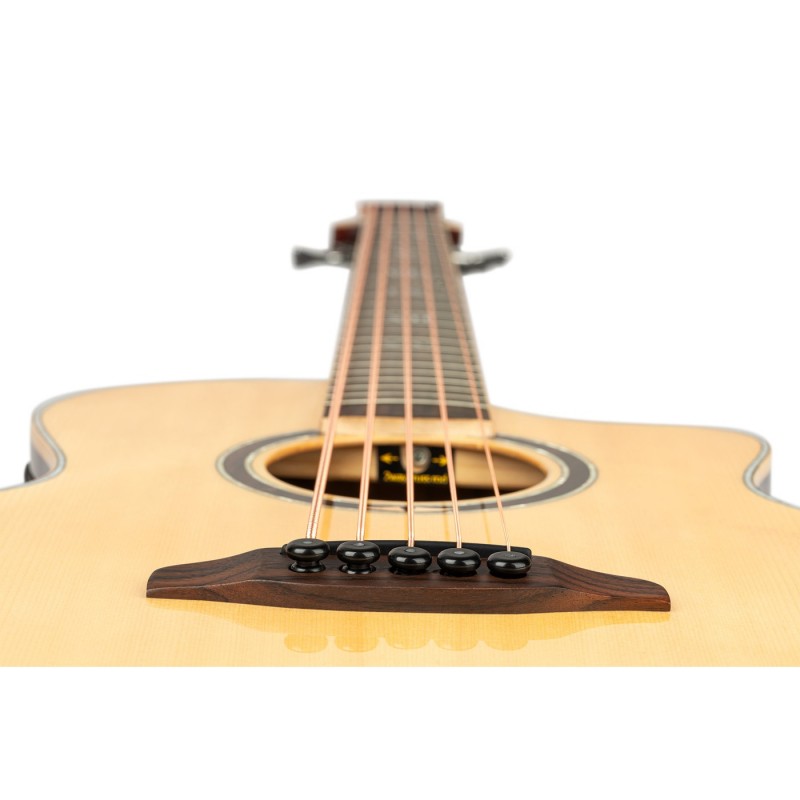 Ortega KTSM2-5 Ken Taylor Signature - Gitara basowa z pokrowcem